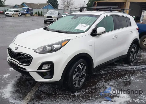 2020 Kia Sportage Ex z USA, uszkodzony, nr VIN KNDPNCAC1L7698494
